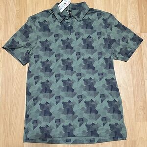 Adidas Camouflage Polo Golf Shirt